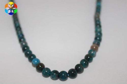 Apatit Taşı Yarım Dizi 7,5-8mm Aralığıdır (18CM UZUNLUĞUNDADIR)