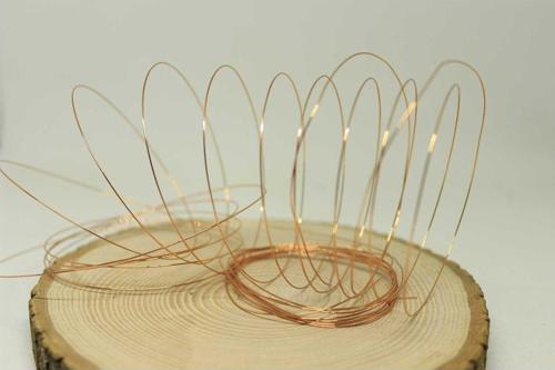 Bakır Takı Tasarım Teli - 5 Metre 0.4mm