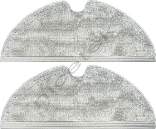 2 Adet Xiaomi Mi Vacuum Mop 1C 2İn1 Robot Süpürge Uyumlu Mikrofiber Mop Paspası