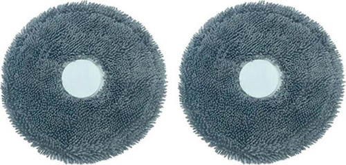 2 Adet Xiaomi Mi Robot Vacuum S10 Artı (B105 / Bhr6368Eu) Uyumlu Mikrofiber Mop Paspası