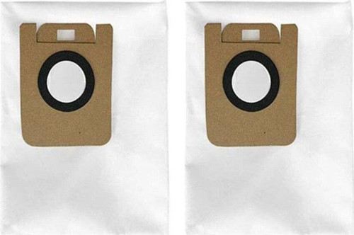 2 Adet Xiaomi D10S Plus Uyumlu Robot Süpürge Toz Torbası Beyaz
