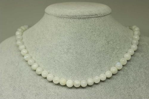 Ay Taşı Kolye 7mm (klipsli)