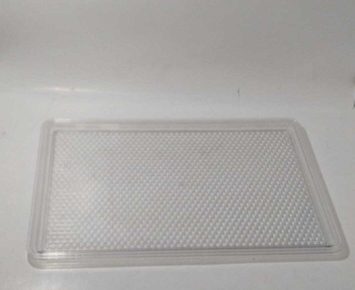 42X22Cm Her Darbeye Dayanıklı Şeffaf Kırılmaz Tepsi