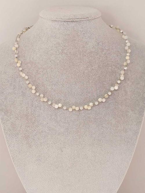 Ay Taşı Tasarım Kolye 4mm