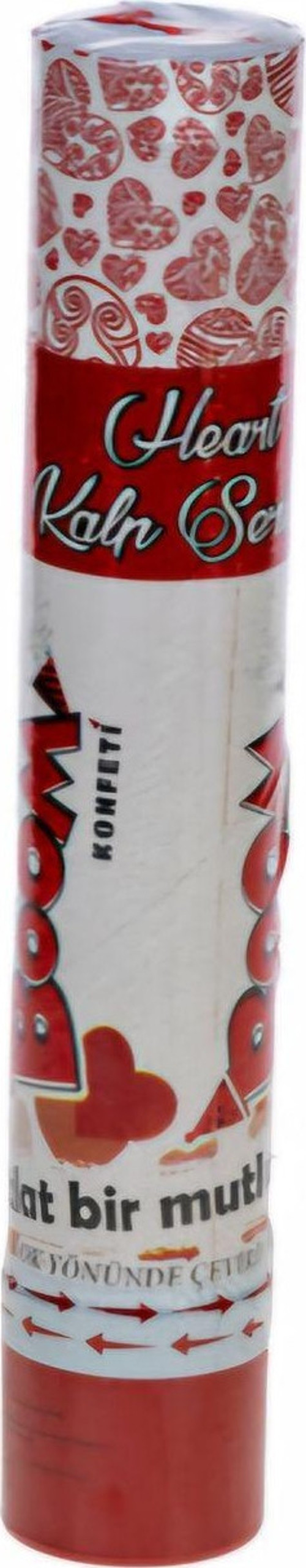 Boom Konfeti 30Cm Kalp Bk-004 7216