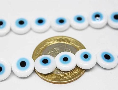 Cam Boncuk 10mm*4mm/10 Adet (11318-1)