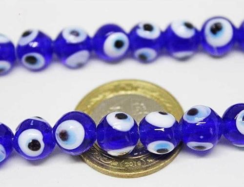 Cam Boncuk 10mm/10 Adet (11366-1)