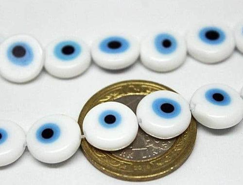 Cam Boncuk 11mm*4mm/10 Adet (11383-1)