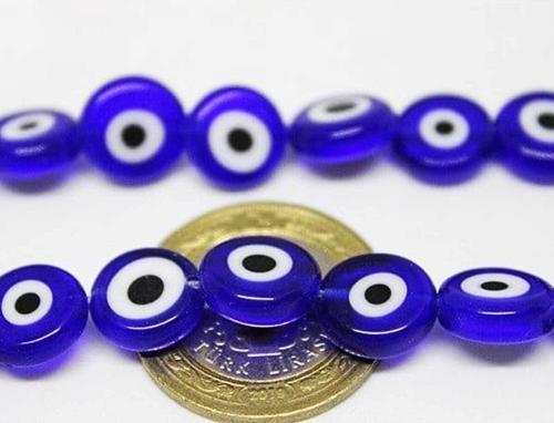 Cam Boncuk 11mm*4mm/10 Adet (11386-1)