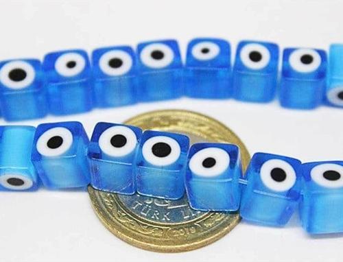 Cam Boncuk 8mm*7mm/10 Adet (11348-1)