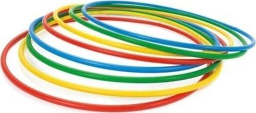Renkli Hulahop Çember 60 Cm 10 Adet