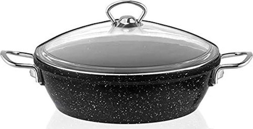 Granit Görünümlü Teflon Tencere 24 Cm