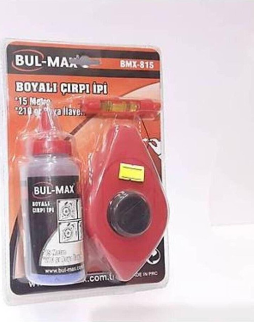 Bmx-815 Boyalı Çırpı Ipi 15 Metre 210Gr Boya İlaveli İpe Bağlanan Su Terazisi