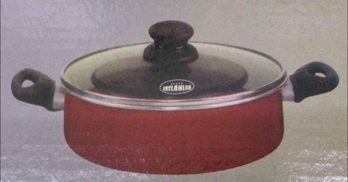 Kaslan 32 Cm Granit Karnıyarık Tenceresi,Cam Kapaklı