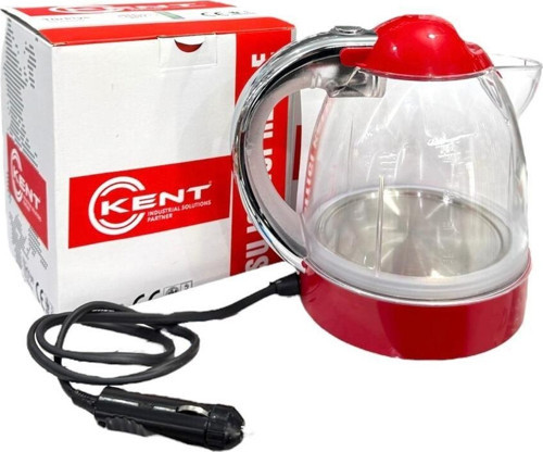 24 Volt 1Litre Oto Su Isıtıcı 24V Kettle Büyük Boy Ketil Termostatlı Işıklı Yeni Seri