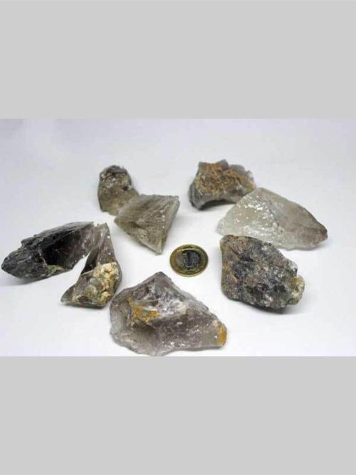Dumanlı Kuvars Taşı Ham Parça (75-100gram)