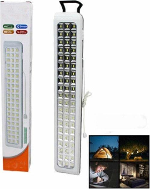 60 Smd Led Şarjlı Işıldak Fener Ve Acil Durum Işığı 47 Cm