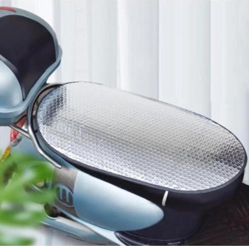 Uv Güneş Engelleyici Aliminyum Sele Kaplama Güneşlik Su Geçirmez Motosiklet Sele Güneşliği