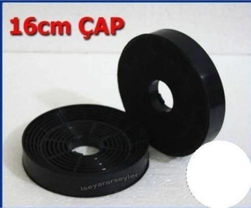 1 Adet 16Cm Mutfak Aspiratörü Bacasız Kullan Filtresi Duman Koku Emici Mikro Karbon Aspiratör Filtre