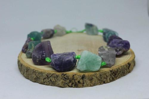 Florit Taşı Ham Parçalar Dizi (19490)