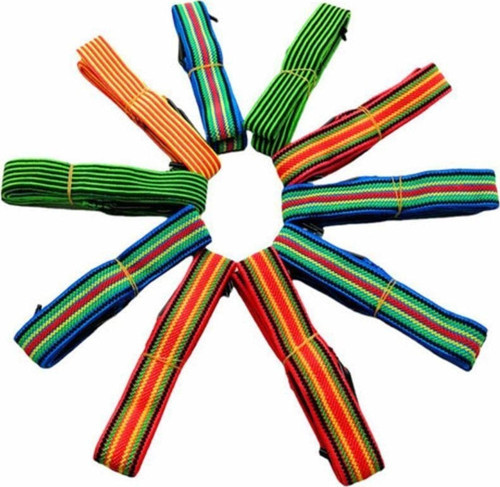 Yassı Renkli Bagaj Lastiği 30Mm Bagaj Lastik
