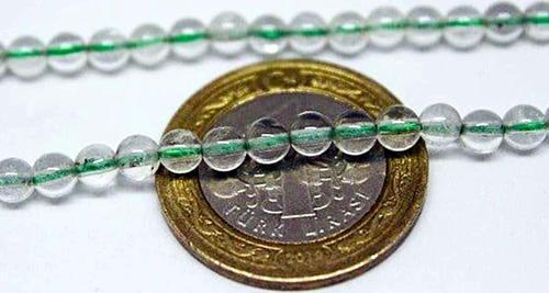 Florit Taşı Şeffaf Renk 4mm/10 Adet