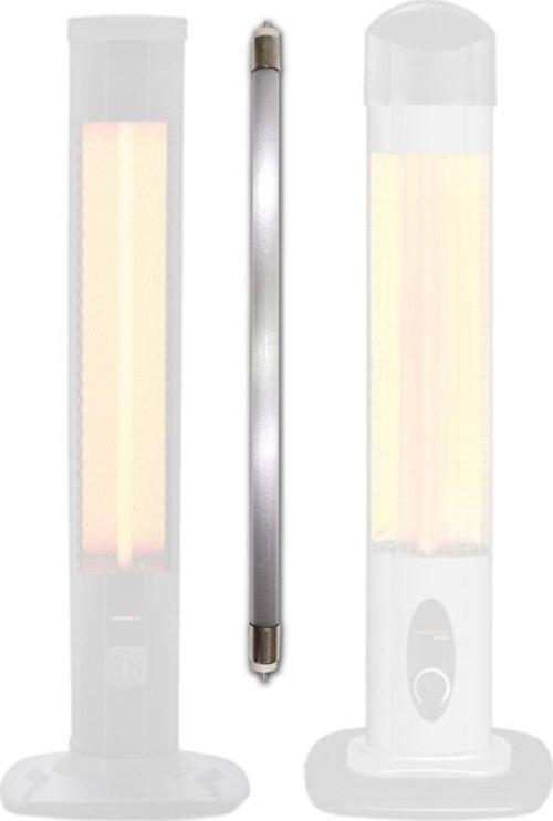 53Cm Dikey Soba Camı Ampül Cam+2000W Rezistans Tam Set Kule Tip Infrared Isıtıcı Için Orjinal Tamset
