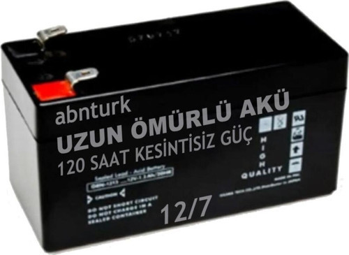 Kepenk Alarm Sistemi Oyuncak Akülü Araba Için 12V 7Ah 12 Volt 7 Amper Çocuk Oyuncak Araba Araç Aküsü