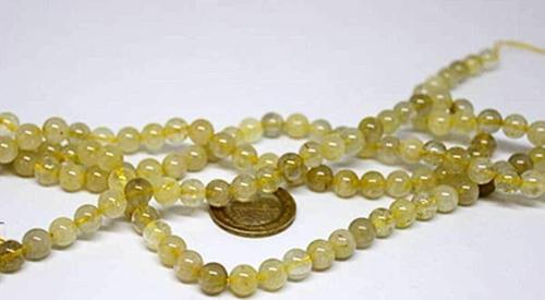 Gold Beril Taşı 8mm/2 Adet