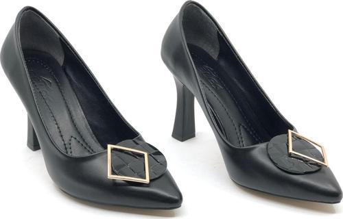 Feles Toka Detaylı Stiletto Kadın Topuklu Ayakkabı