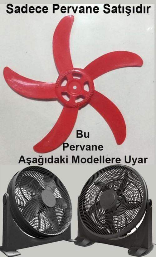 Mcs,Yumatu,Word Star,Cvs Yer Duvar Vantilatörü Için Pervane 56Cm Sanayi Tip Her Markaya Uyar