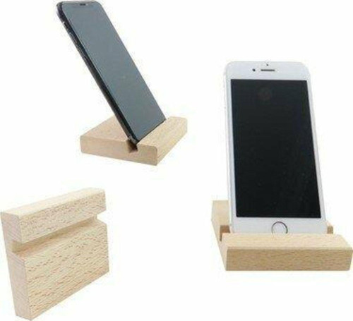 Kaliteli Ahşap Telefon Tutacağı