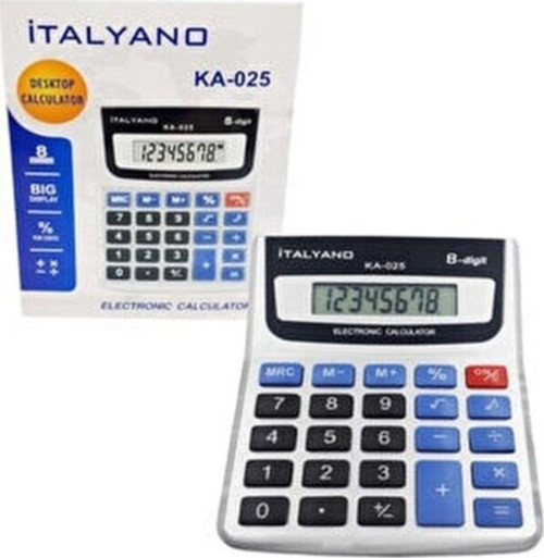 Italyano Ka-025 Hesap Makinesi