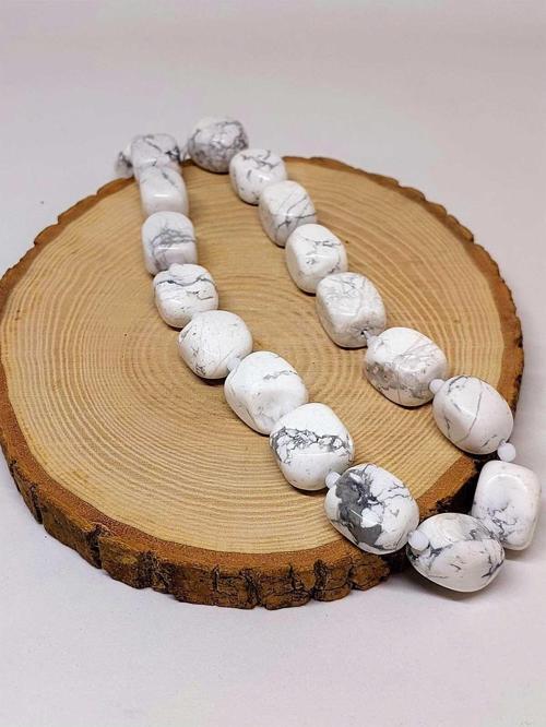 Havlit Taşı Şekilli YARIM Dizi (39830) (18 cm Uzunluğundadır)