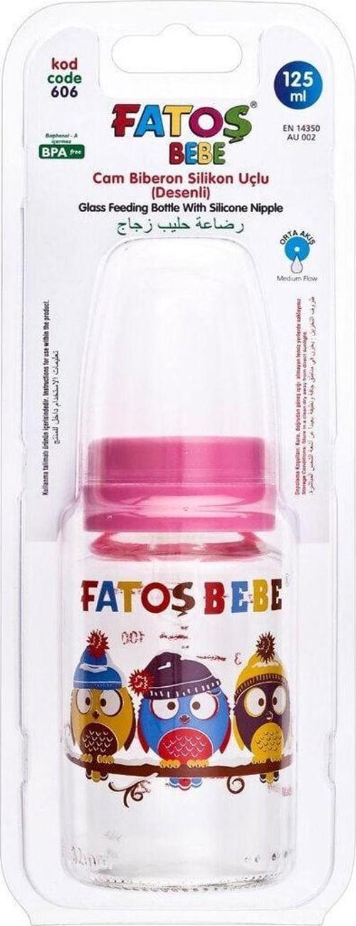 Silikon Uçlu Cam Ve Pp Biberon 125 Ml