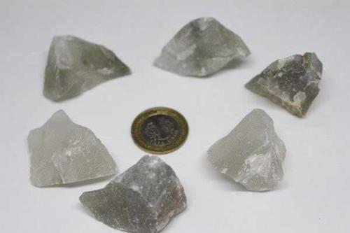 Gri Aragonit Taşı Ham Parçalar (20-30gr)