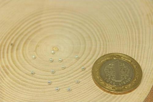 Gümüş Boncuk 2mm/5 Adet