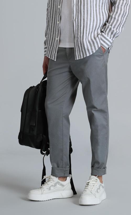 111190313 Tom Smart Erkek Chino Pantolon Slim Fit Erkek Pantolon