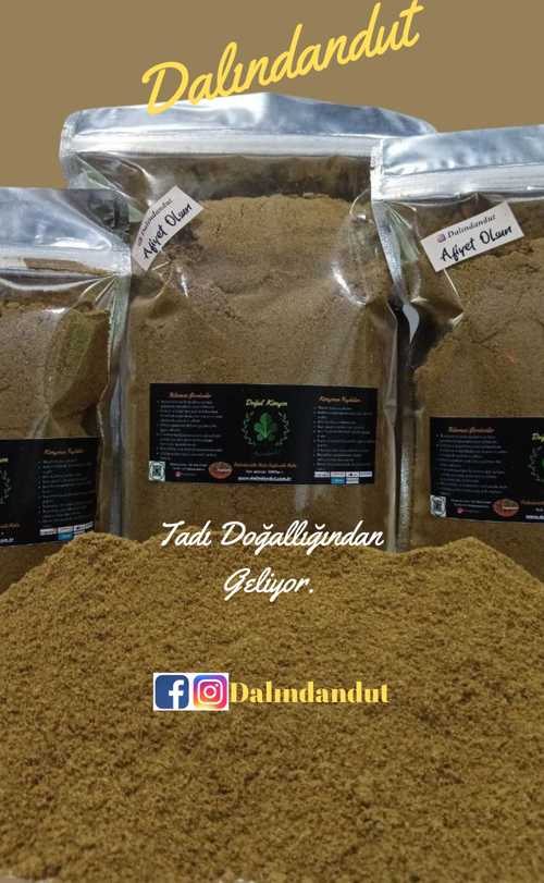 Yeni Mahsül Doğal Kimyon Toz 1 Kg ( Taze Öğütülmüş )