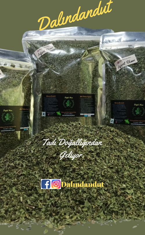 Yeni Mahsül Doğal Nane 250 Gr( Katkısız)