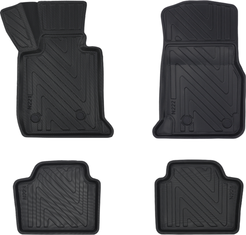 Bmw 3 Serisi E46 1997-2006 Uyumlu 4D Premium Havuzlu Paspas Bizymo