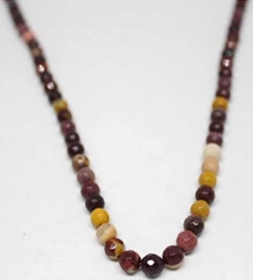 Jasper Taşı Faset Dizi 6 mm 9803