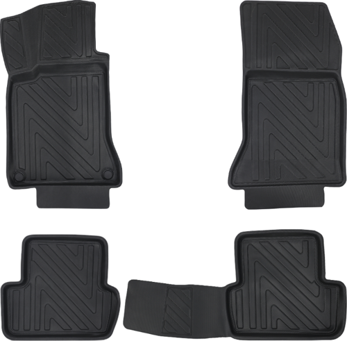 Mercedes Gla X156 2014-2020 Uyumlu 4D Premium Havuzlu Paspas Bizymo