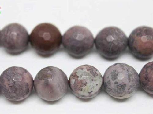 Jasper Taşı Faset Kesim Dizi 12mm (9946)