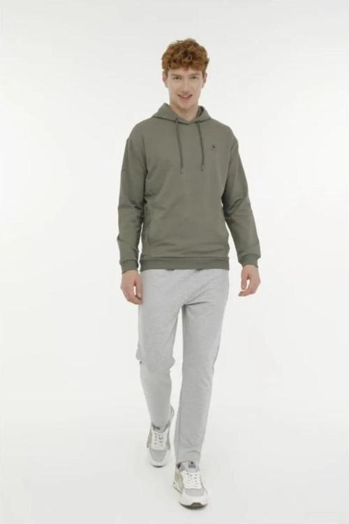 Basic Hoodie 4Pr Erkek Sweatshirt Sn73
