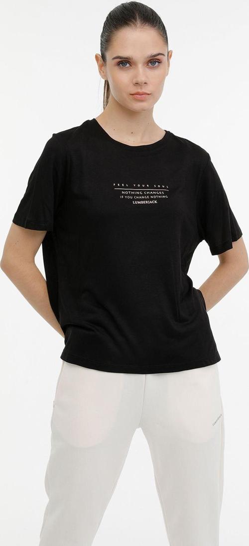 Wl Nova 11Ct2009 3Pr Siyah Kadın Kısa Kol T-Shirt