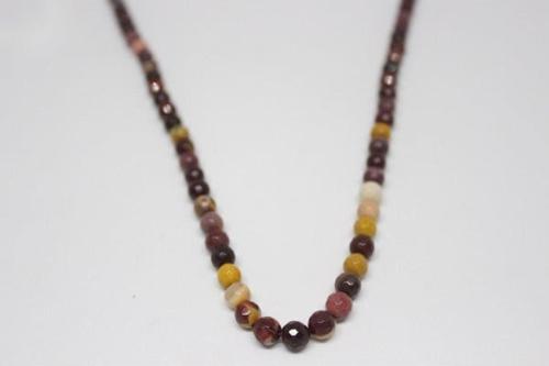 Jasper Taşı Faset Yarım Dizi 6mm (9803) (18cm Uzunluğundadır)