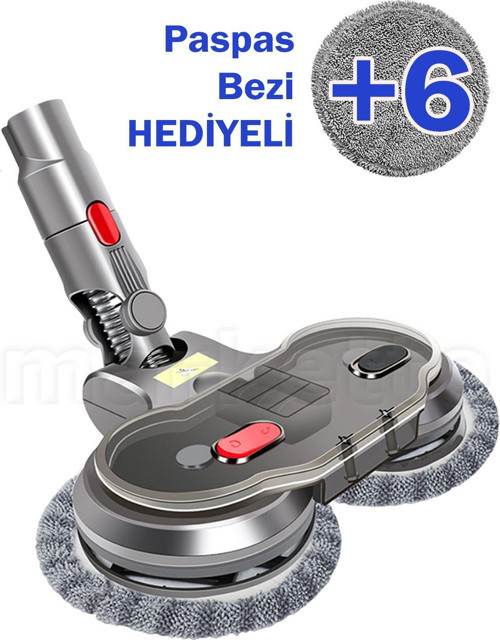 Uyumlu Dyson Gen5detect / Gen5outsize için Mop Temizleme Başlığı Su Hazneli / Tanklı Emici +6 Mop