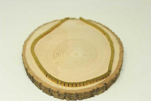 Hematit Taşı Küp Şekilli 4mm Dizi (24440)