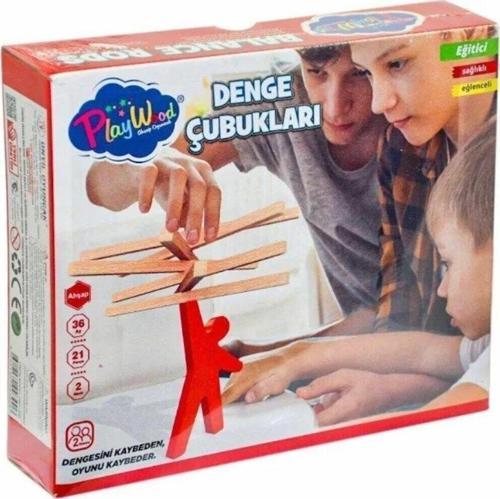 Mdrandy Playwood Ahşap Denge Çubukları